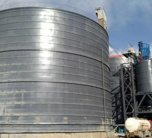 5萬噸鋼板倉(cāng)建設(shè)